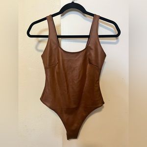 Nwt Skims Wet Jersey Tank Bodysuit